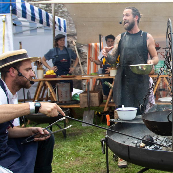 Ash Rake being used on Firepit at AFF Lifestyle - Firepits UK - WEB - Lo Res 1