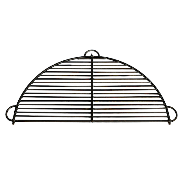 Half Moon BBQ Rack All Bar Fire Pit Cut Out - Firepits UK - WEB - Lo Res