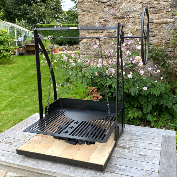 Fire Pit Barbecue, Firepit With BBQ, BBQ Firepit, Fire Pit Grill, Cooking Fire Pit