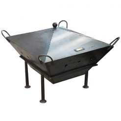 Firepit Lid, Metal Fire Pit Cover, Firepit Accessories, Fire Pit Cover, Fire Pit Snuffer