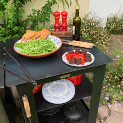 Modular Kitchen Work Station - Lifestyle with accessories - Firepits UK - WEB 600x600 - Lo Res