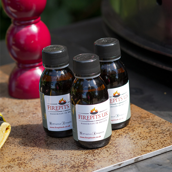 Flax Oil - Lifestyle on Outdoor Kitchen1 - Firepits UK - WEB 600x600 - Lo Res