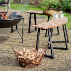 Oak Topped Bench Collection